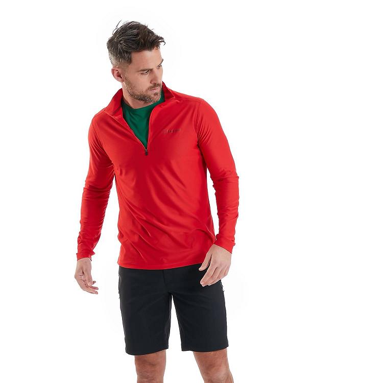 Pánska Baselayer Berghaus 24/7 Tech Červené Slovensko 3046NZYBG
